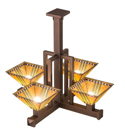 Prairie Corn 4 Light 32" Wide Pendant