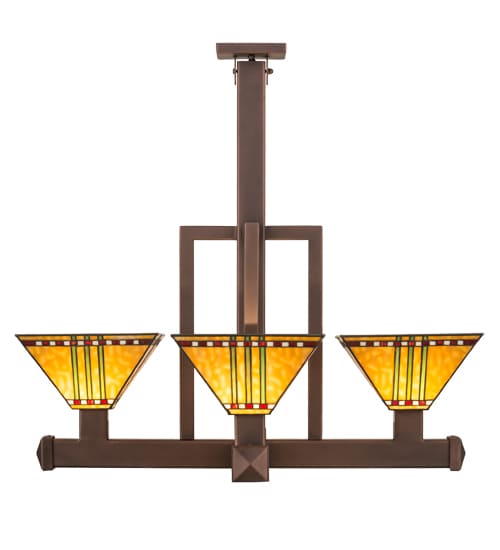 Prairie Corn 4 Light 32" Wide Pendant