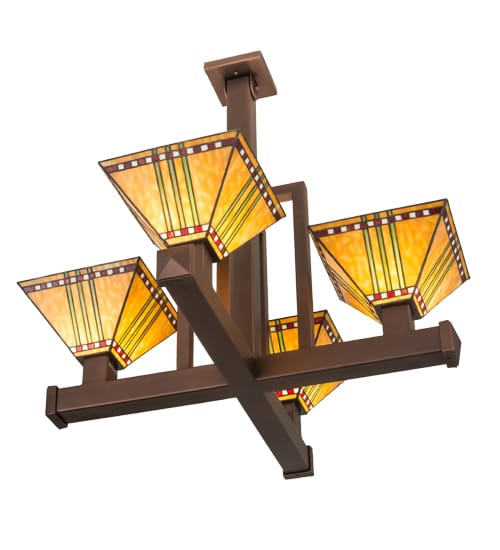 Prairie Corn 4 Light 32" Wide Pendant