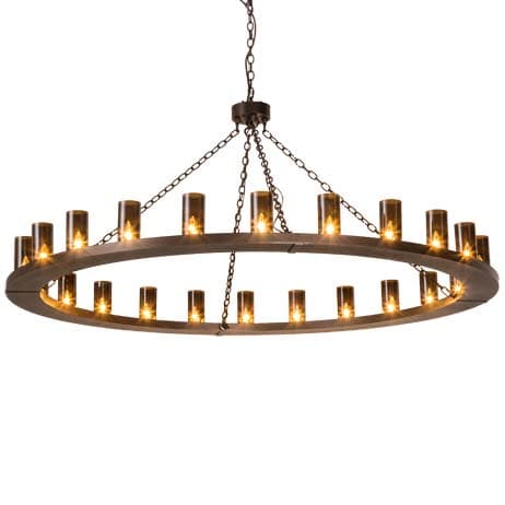 Loxley 24 Light 72" Wide Ring Chandelier