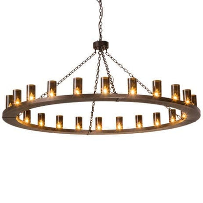 Loxley 24 Light 72" Wide Ring Chandelier