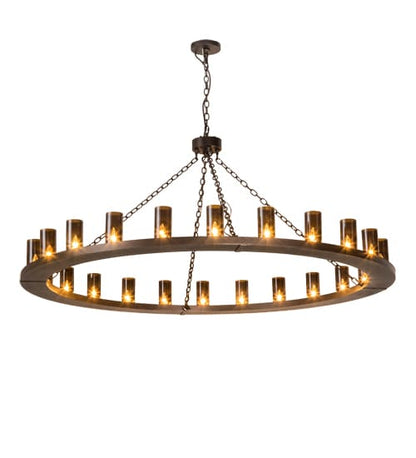Loxley 24 Light 72" Wide Ring Chandelier