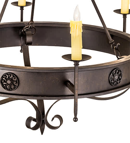 Lorenzo 6 Light 48" Wide Taper Candle Style Chandelier