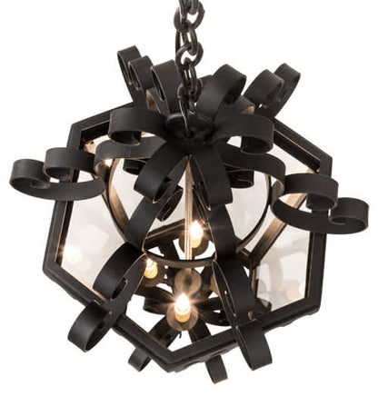 Cadenza 4 Light 18" Wide Taper Candle Pendant