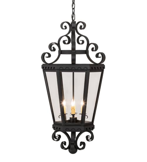 Cadenza 4 Light 18" Wide Taper Candle Pendant