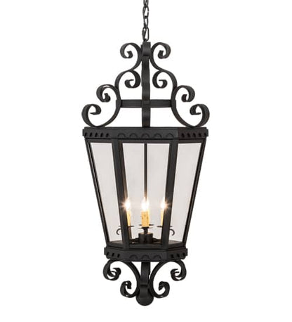 Cadenza 4 Light 18" Wide Taper Candle Pendant