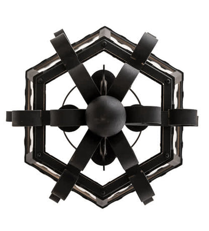 Cadenza 4 Light 18" Wide Taper Candle Pendant