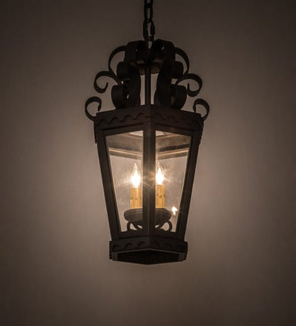 Cadenza 2 Light 10" Wide Taper Candle Pendant