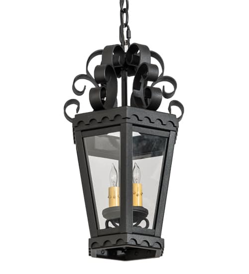 Cadenza 2 Light 10" Wide Taper Candle Pendant