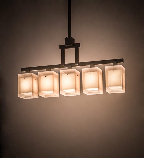 Metro 5 Light 8" Wide Linear Pendant