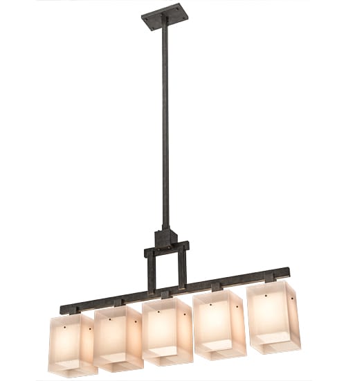Metro 5 Light 8" Wide Linear Pendant