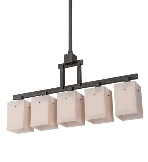 Metro 5 Light 8" Wide Linear Pendant