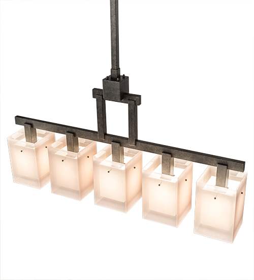 Metro 5 Light 8" Wide Linear Pendant