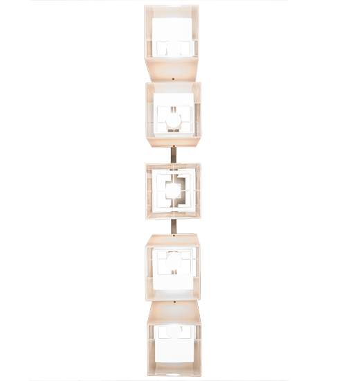 Metro 5 Light 8" Wide Linear Pendant