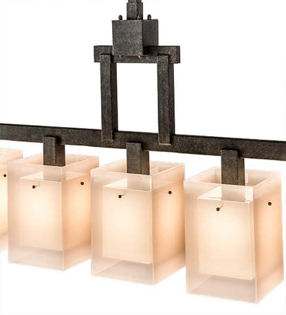 Metro 5 Light 8" Wide Linear Pendant