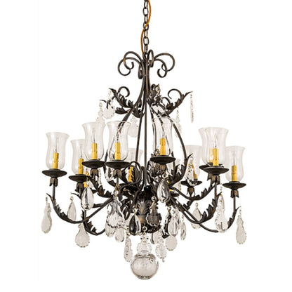 Meyda Tiffany French Elegance 12 Light 36" Wide Crystal Chandelier