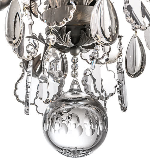 French Elegance 12 Light 36" Wide Crystal Chandelier