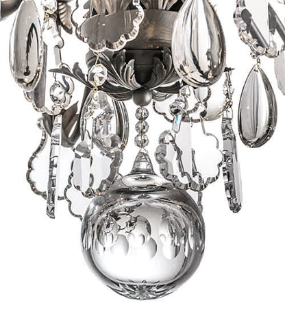 French Elegance 12 Light 36" Wide Crystal Chandelier