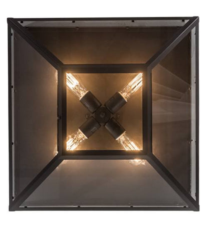 Mission Prime 4 Light 28" Wide Flush Mount Ceiling Fixture
