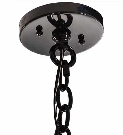 3 Light 22" Wide Taper Candle Pendant