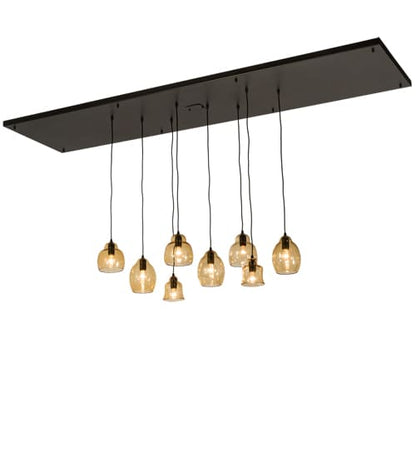 8 Light 24" Wide Multi Light Pendant