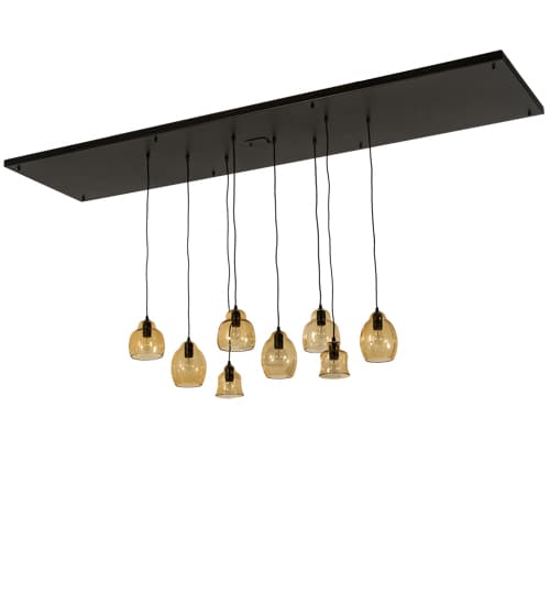 8 Light 24" Wide Multi Light Pendant