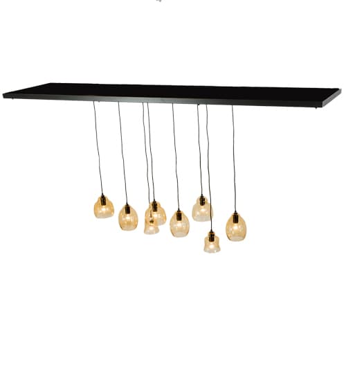 8 Light 24" Wide Multi Light Pendant