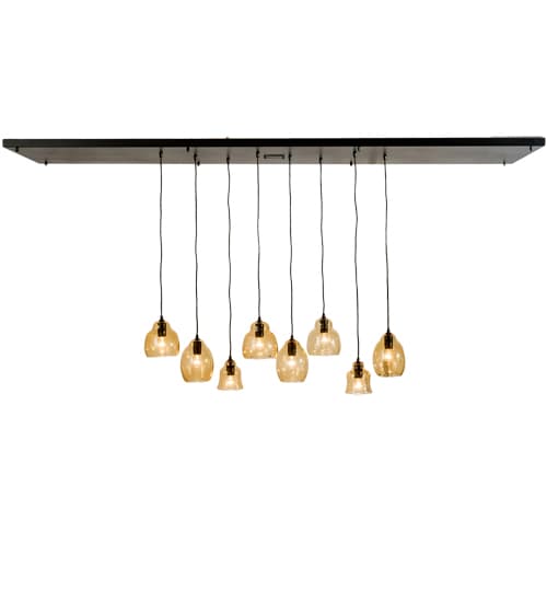 8 Light 24" Wide Multi Light Pendant