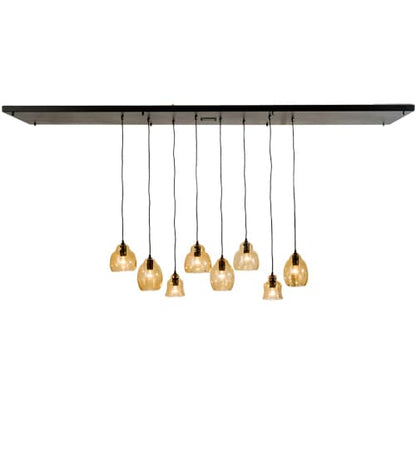 8 Light 24" Wide Multi Light Pendant