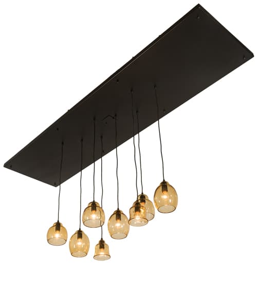 8 Light 24" Wide Multi Light Pendant