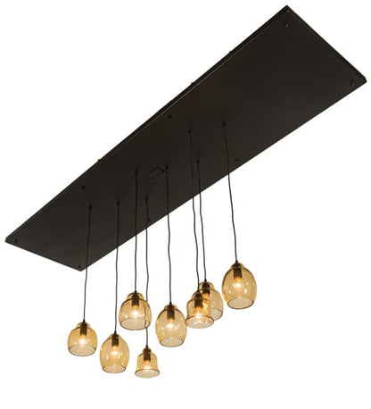 8 Light 24" Wide Multi Light Pendant