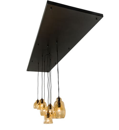 8 Light 24" Wide Multi Light Pendant