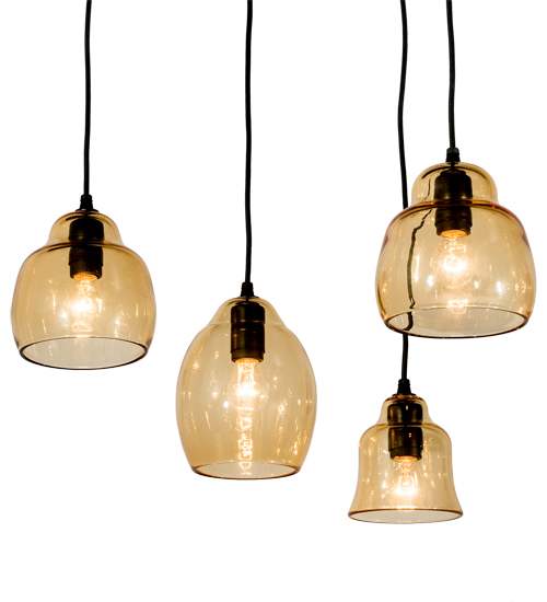 8 Light 24" Wide Multi Light Pendant