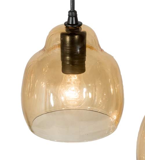 8 Light 24" Wide Multi Light Pendant