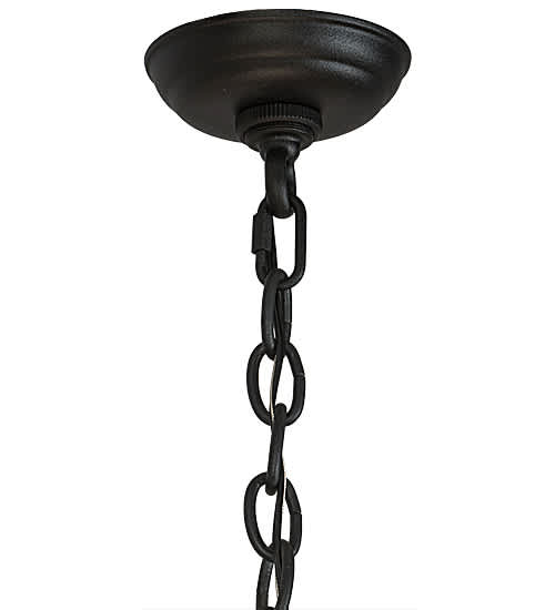 4 Light 34" Wide Abstract Pendant