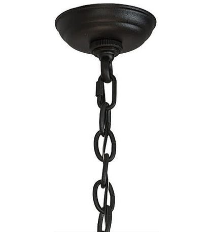 4 Light 34" Wide Abstract Pendant