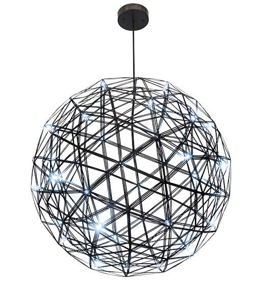 32 Light 44" Wide Cage Pendant