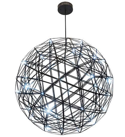 32 Light 44" Wide Cage Pendant