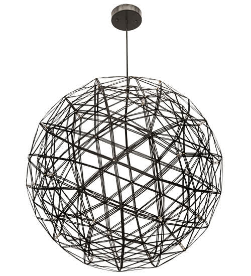 32 Light 44" Wide Cage Pendant