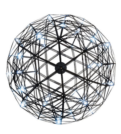 32 Light 44" Wide Cage Pendant