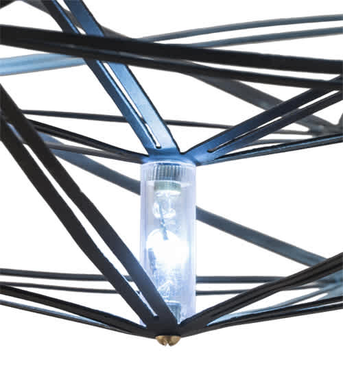 32 Light 44" Wide Cage Pendant