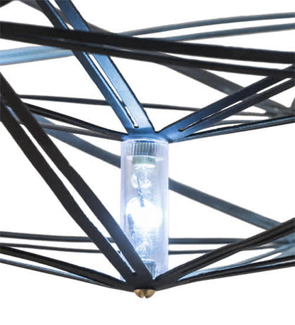 32 Light 44" Wide Cage Pendant