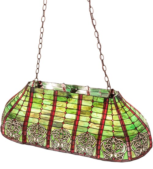3 Light 39" Wide Billiard Linear Pendant