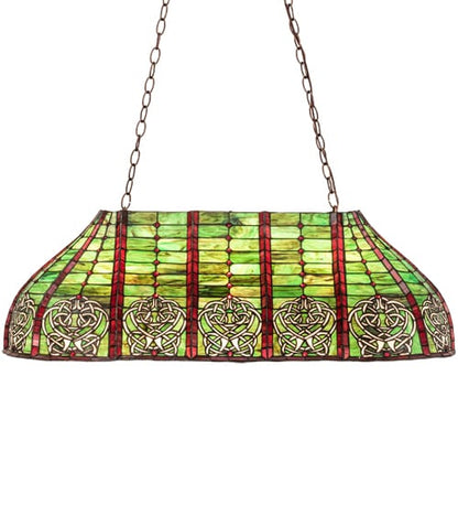 3 Light 39" Wide Billiard Linear Pendant
