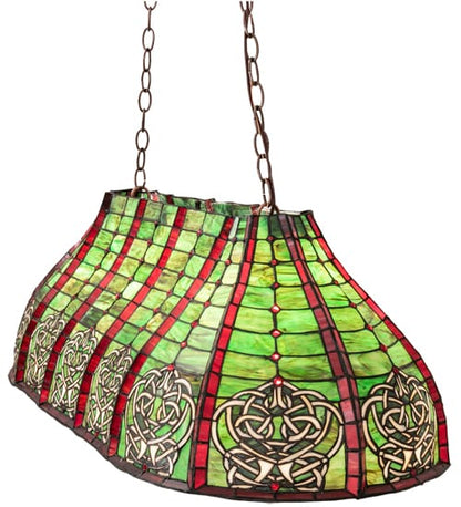 3 Light 39" Wide Billiard Linear Pendant