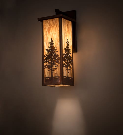 Tamarack 29" Tall Wall Sconce with Shade
