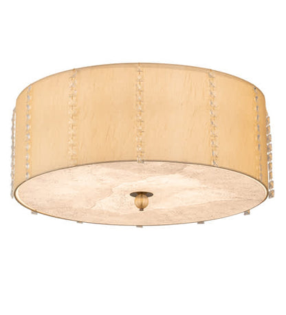 Cilindro Lujoso 6 Light 33" Wide Semi-Flush Drum Ceiling Fixture