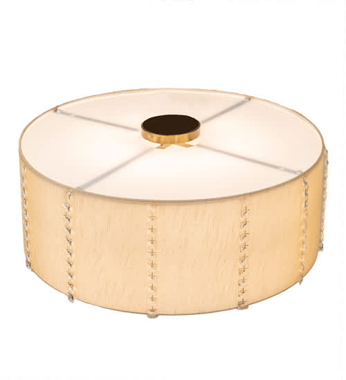 Cilindro Lujoso 6 Light 33" Wide Semi-Flush Drum Ceiling Fixture