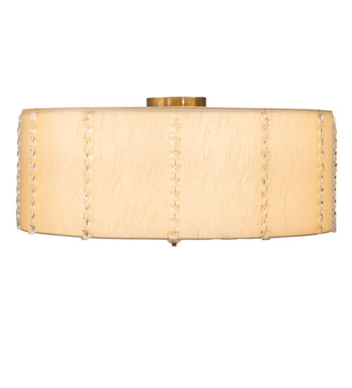 Cilindro Lujoso 6 Light 33" Wide Semi-Flush Drum Ceiling Fixture