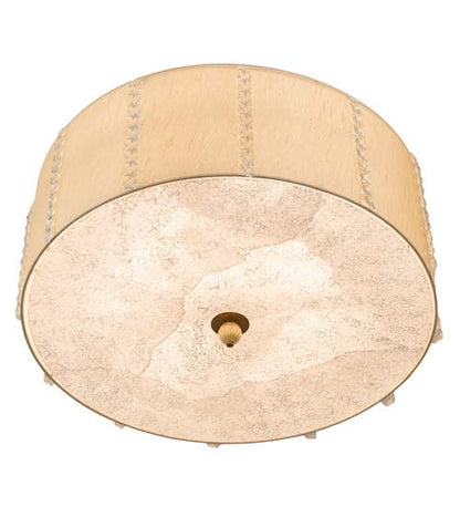 Cilindro Lujoso 6 Light 33" Wide Semi-Flush Drum Ceiling Fixture